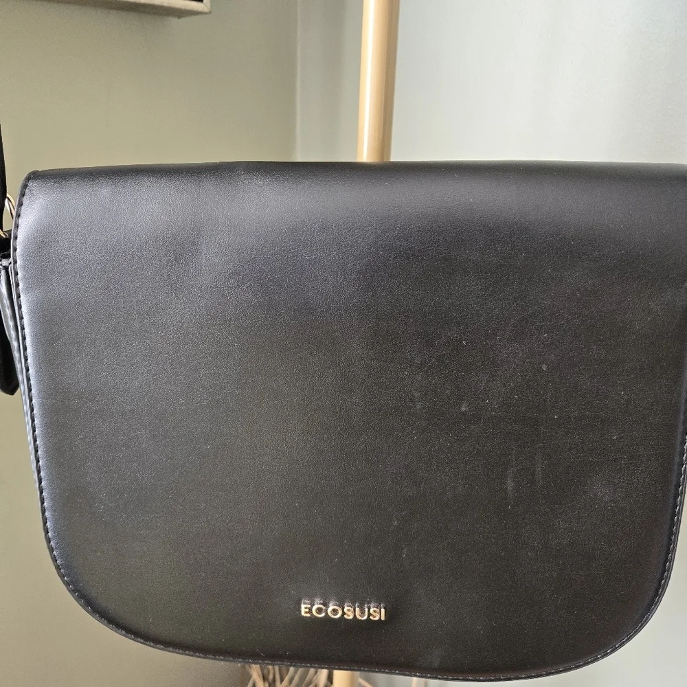 Ecosusi Boho Crossbody Bag Black